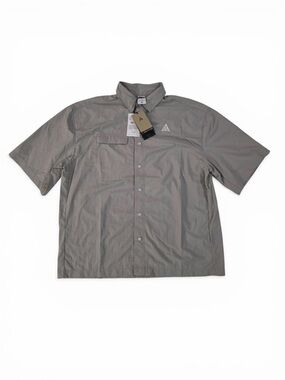 Men Small NWT Nike ACG Orb Weaver UV Repel Short Sleeve Shirt HJ2883-009 $110